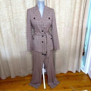 Brooks Brothers women’s houndstooth jacket and pants, size 6